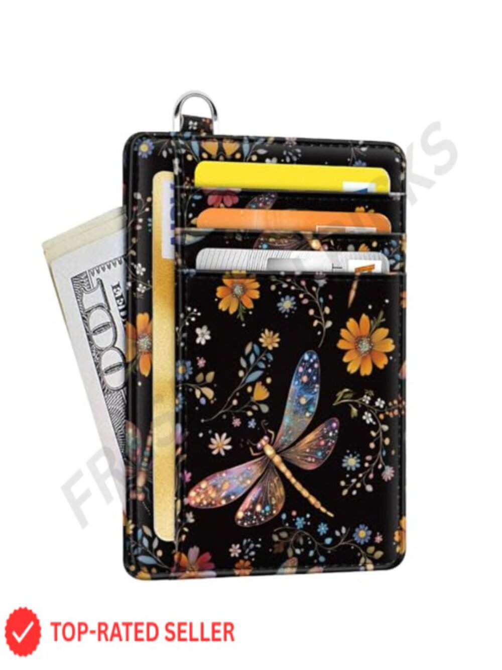 Slim RFID Blocking Credit Card Holder Wallet Faux Leather Card Case